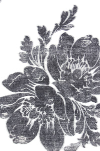 Flower Printed Silk Crepe de Chine Camisole