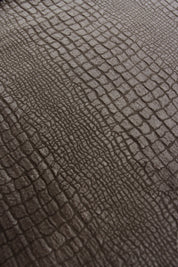 Round Neck Silk Croco Boubou Caftan