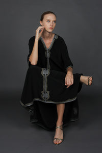 Paisley Embroidered Boubou Caftan