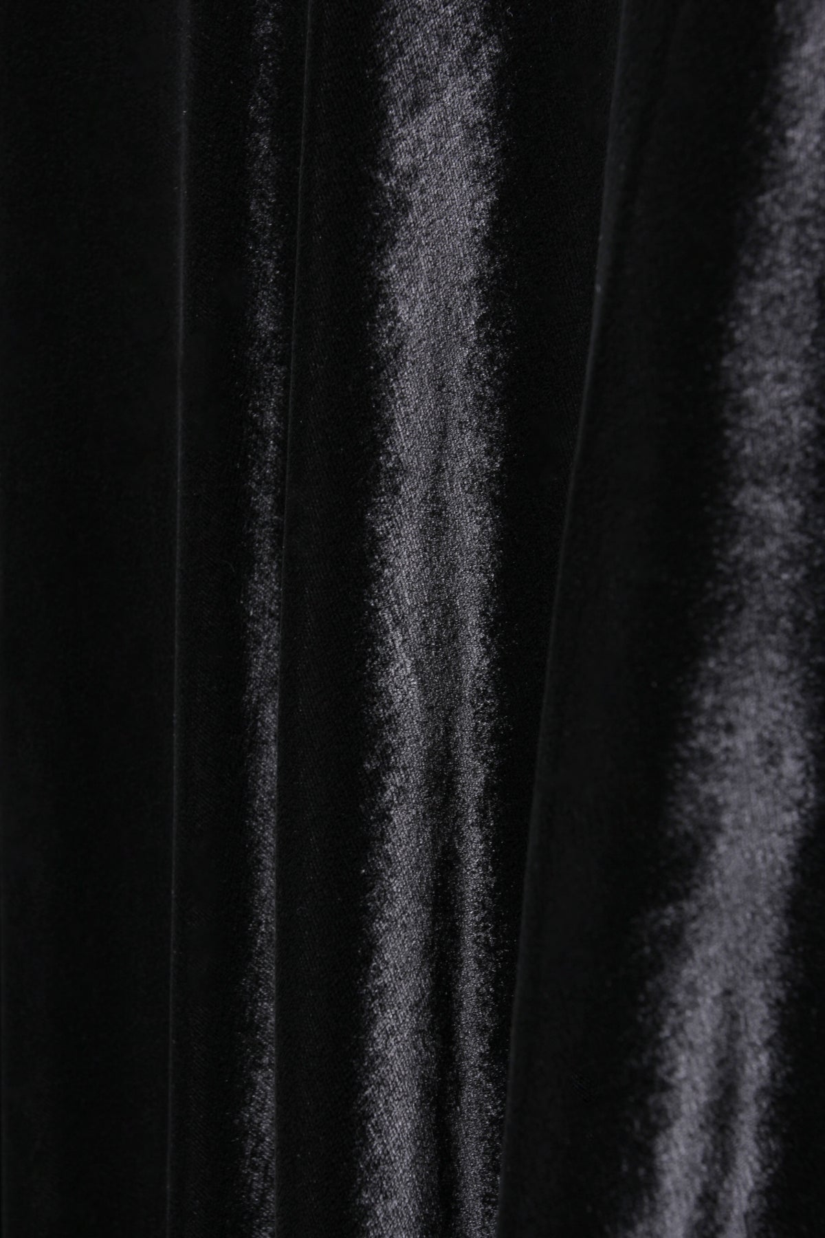 Long Velour Wrap Dress