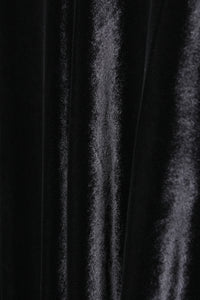 Long Velour Wrap Dress