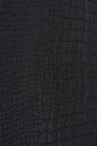 Silk Croco Jacquard T Sleeve Boubou Caftan