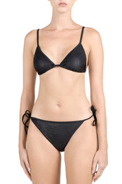 Metallic Milady Triangle Bikini