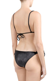 Metallic Milady Triangle Bikini