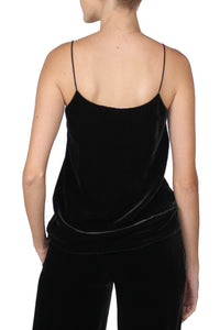 Velour V Cami Top