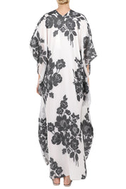Rose Flower Boubou Caftan