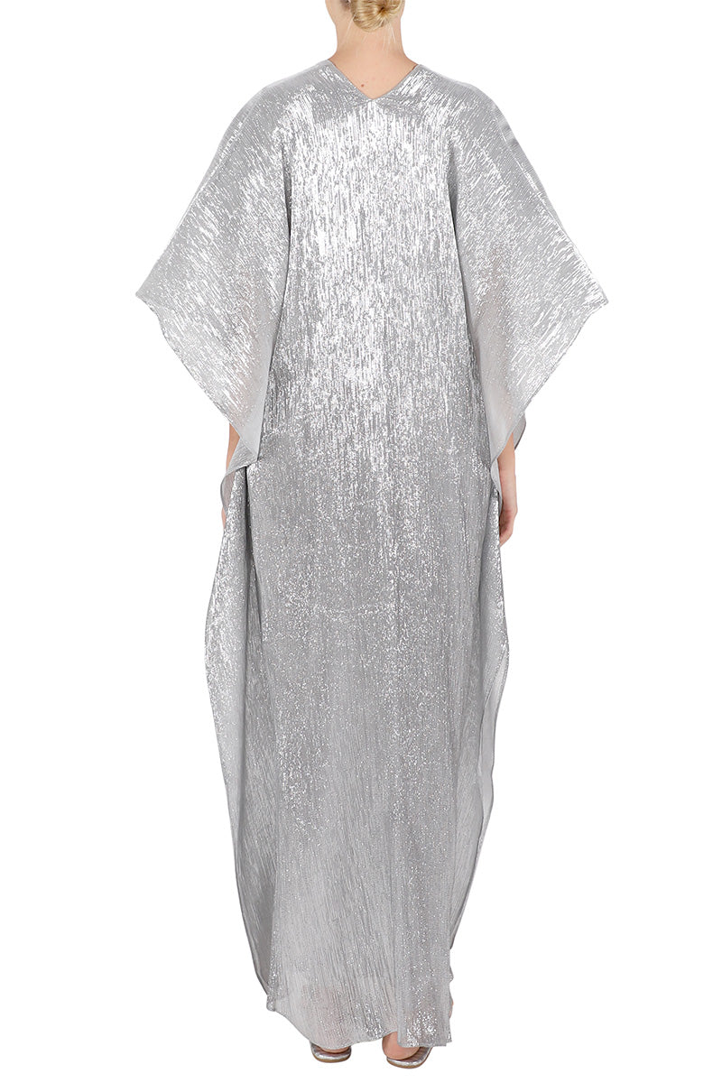Metallic Lamé Boubou Caftan