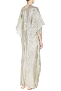 Metallic Lamé Boubou Caftan