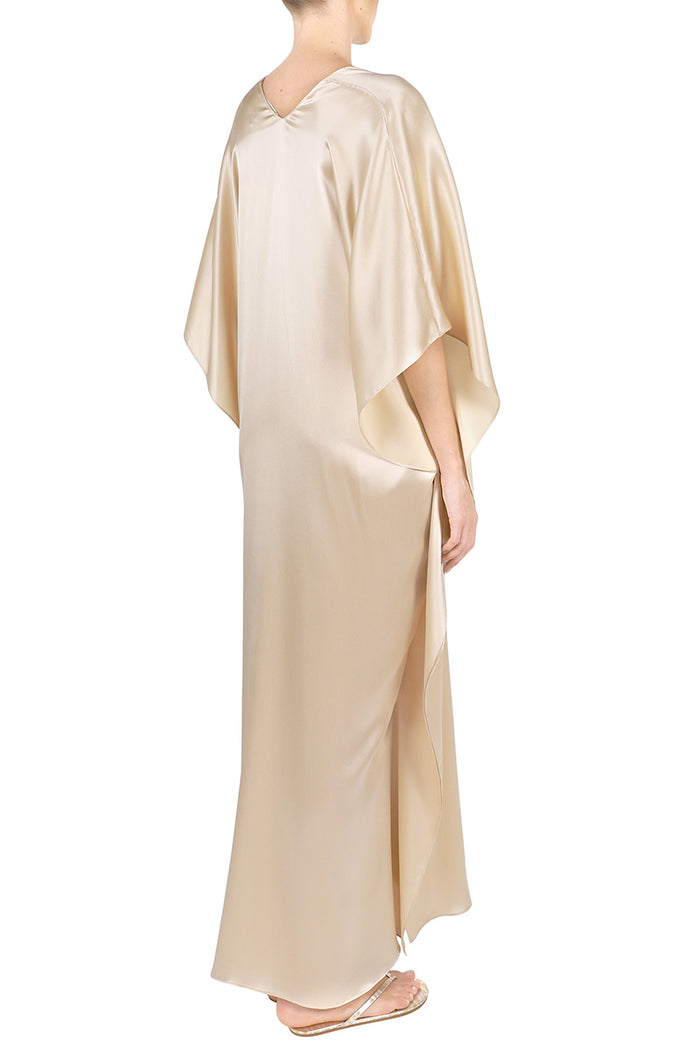 Duchess Silk Satin Boubou Caftan