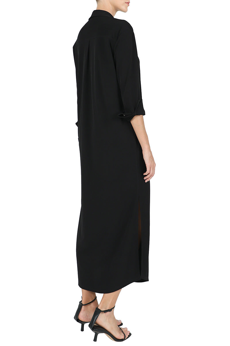 Jersey Button Down Shirt Dress Jersey Button Down Shirt Dress