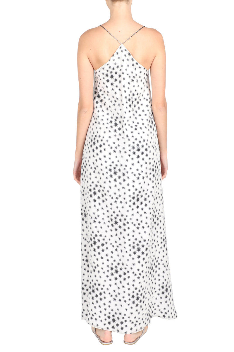 Metallic Star Racer Back Dress