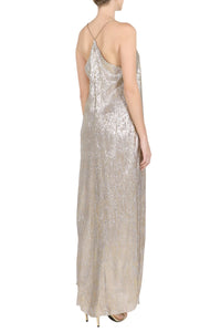 Metallic Racer Back Dress