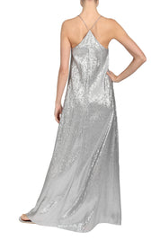Metallic Racer Back Dress