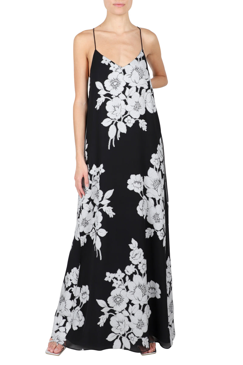 Rose Bouquet Racer Back Dress