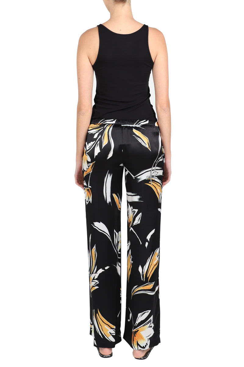 Silk Printed Pants