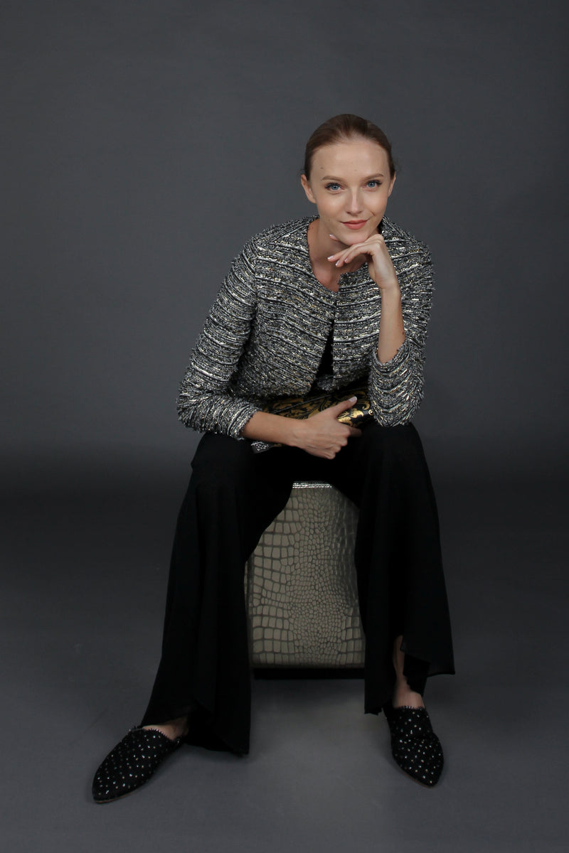Tweed Lurex Jacket
