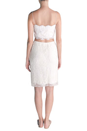 Lace Beaded Skirt