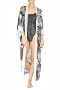 Silk Printed Kimono