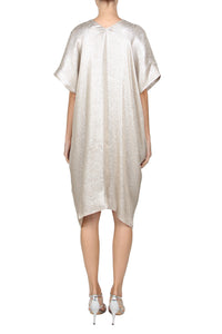 Midi Metallic Boubou Caftan
