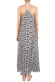 Printed Racer Back Sun Dress