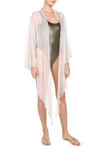 Metallic Dot Short Cover Up