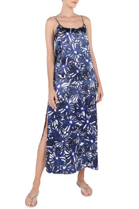 Printed Silk Cami Dress