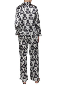 Printed Silk City PJ Set