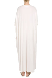 Ribbed Silk Jersey Boubou