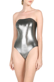 Metallic Sleek Bustier