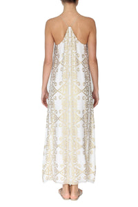 Arabesque Sun Racer Back Dress Dresses Marie France Van Damme 