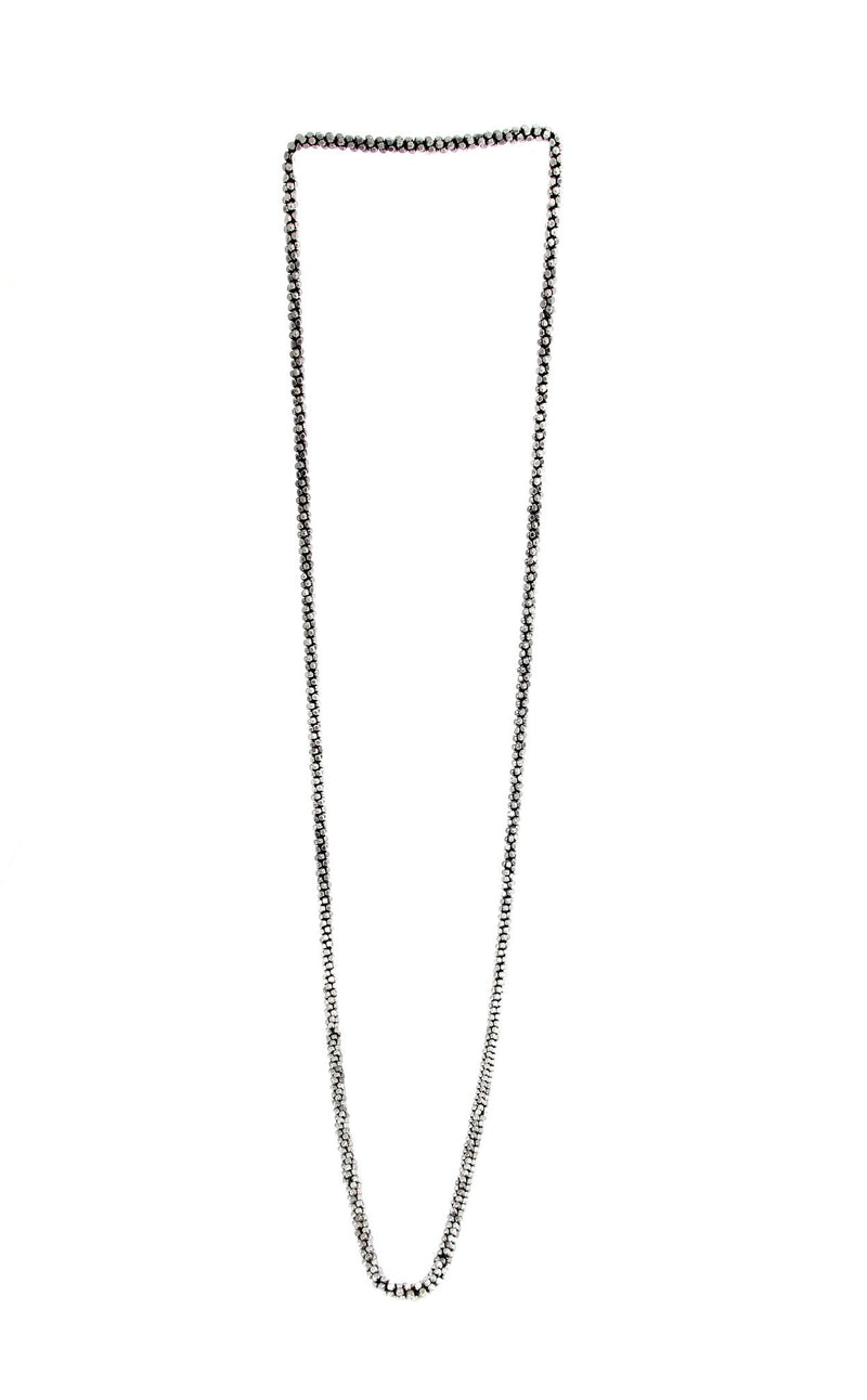 Beads Necklace Accessories Marie France Van Damme Total Metal One Size 