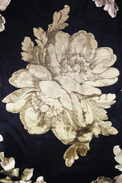 Big Flower Metallic Boubou Caftans Marie France Van Damme 