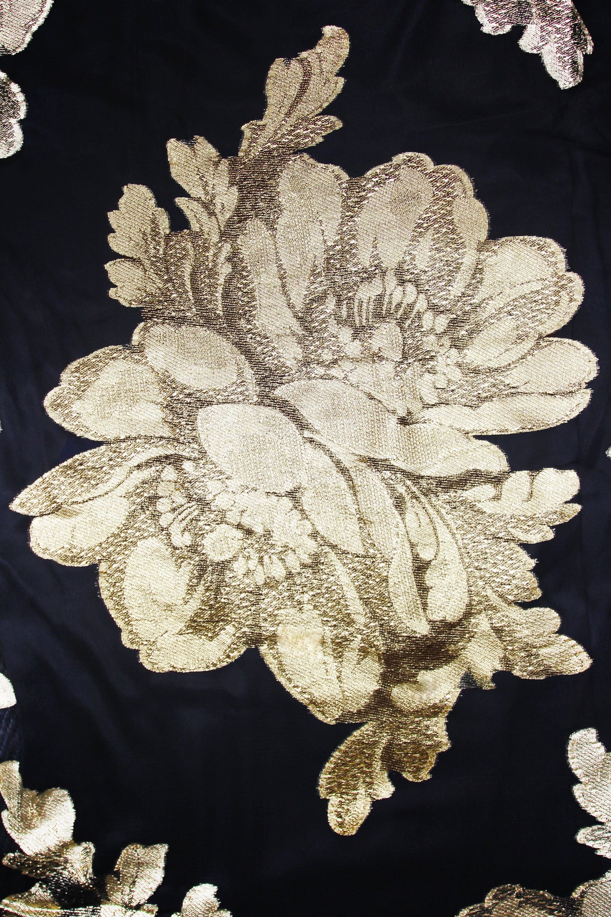 Big Flower Metallic Boubou Caftans Marie France Van Damme 