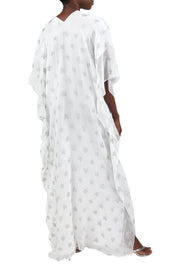 Big Metallic Star Boubou Caftans Marie France Van Damme 