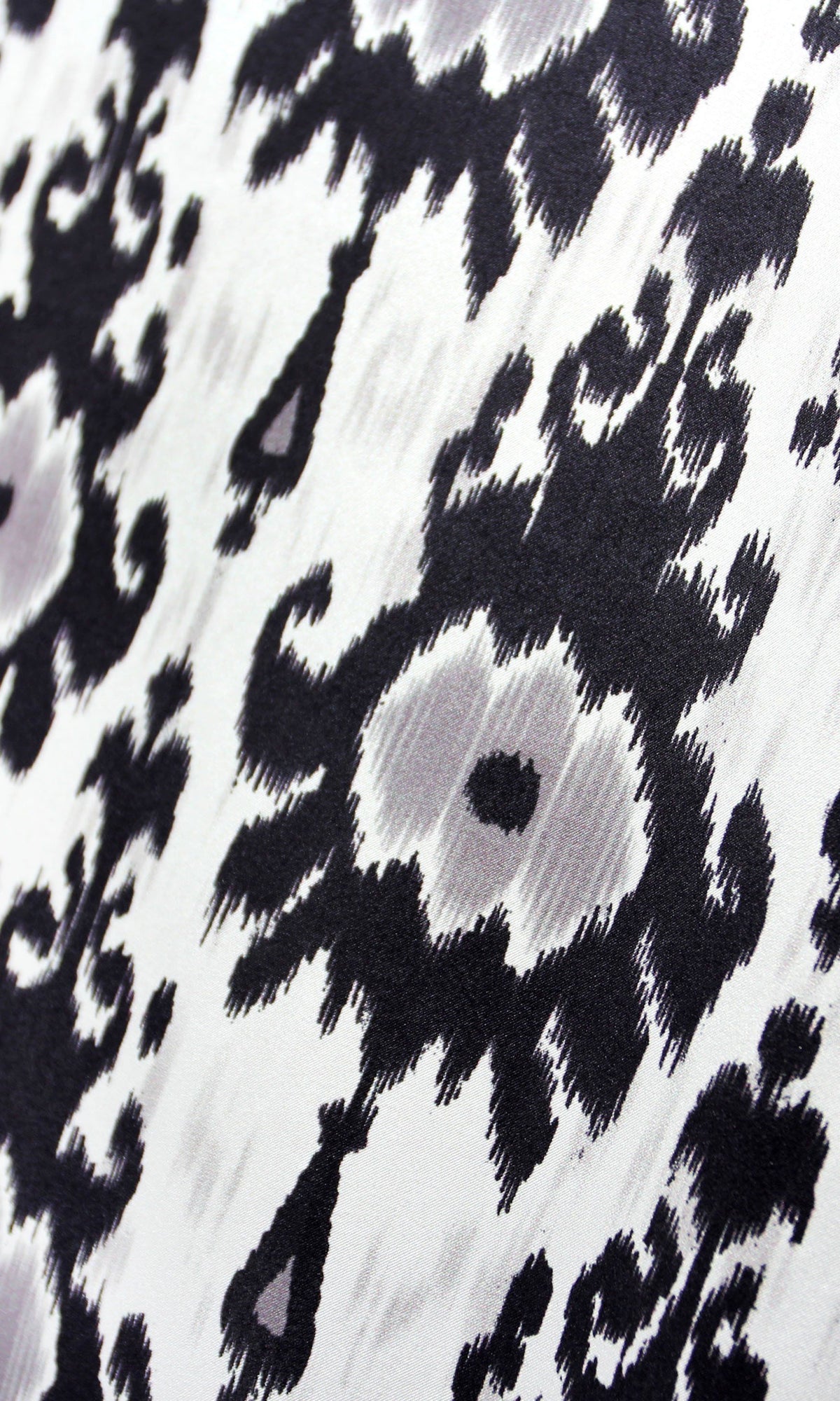 Big Printed Silk Boubou Caftans Marie France Van Damme 