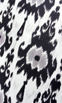 Big Printed Silk Boubou Caftans Marie France Van Damme 
