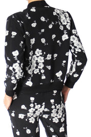 Embroidered Reversible Bomber Jacket Tops Marie France Van Damme 