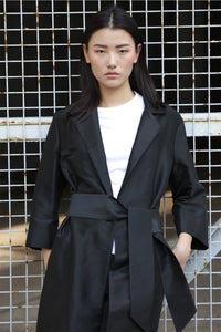 Full-Length Trench Coat Outerwear Marie France Van Damme 