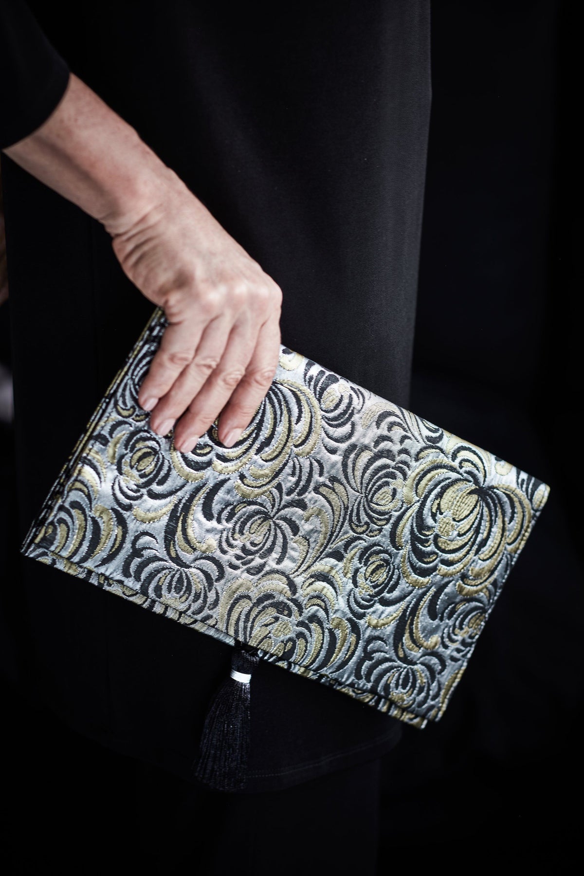 Jacquard Clutch Marie France Van Damme 