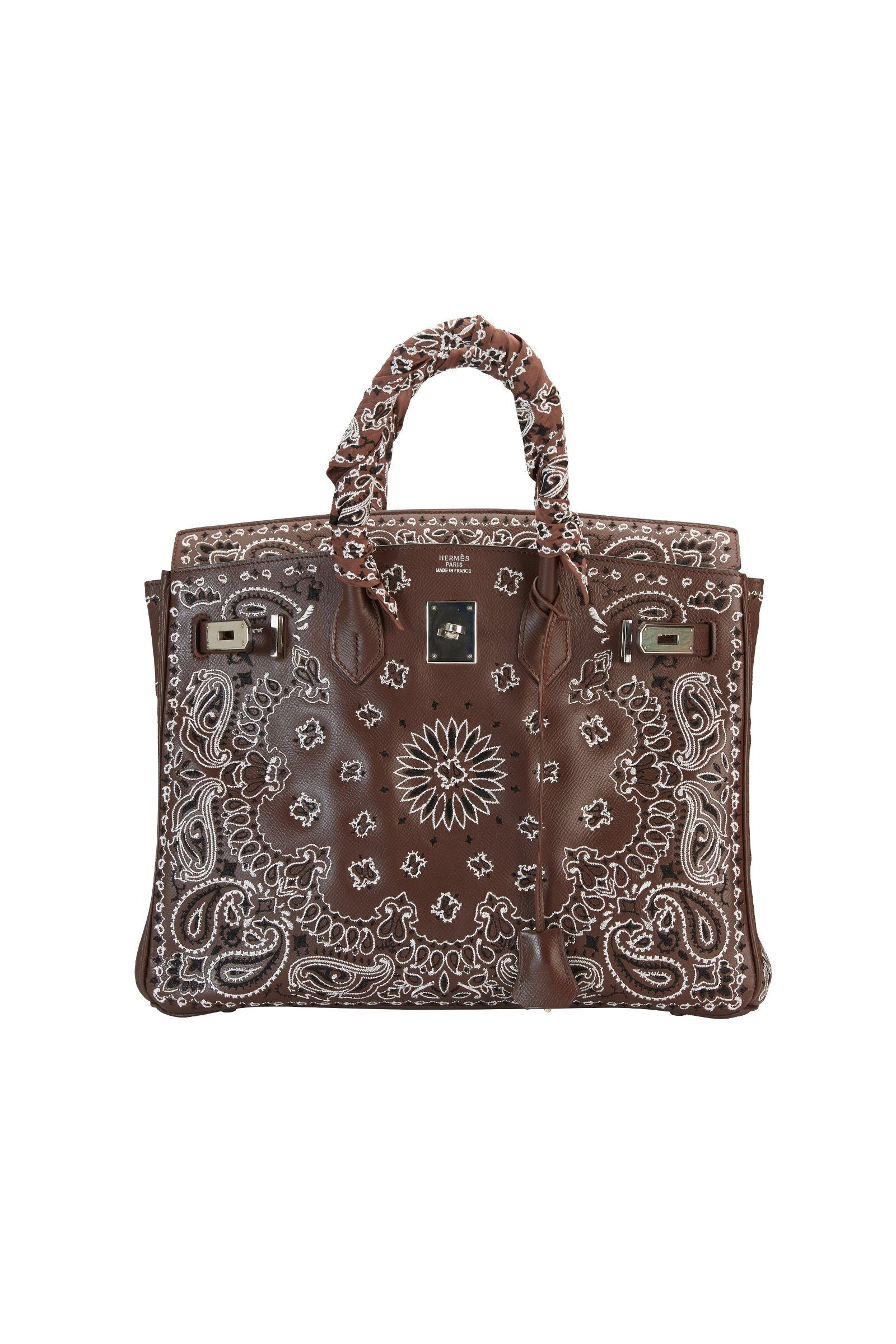 24H Birkin Style Bandana Handbag – MyTindy