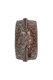 JAY AHR | Bandana Brown - Hermes Birkin 35 Marie France Van Damme 