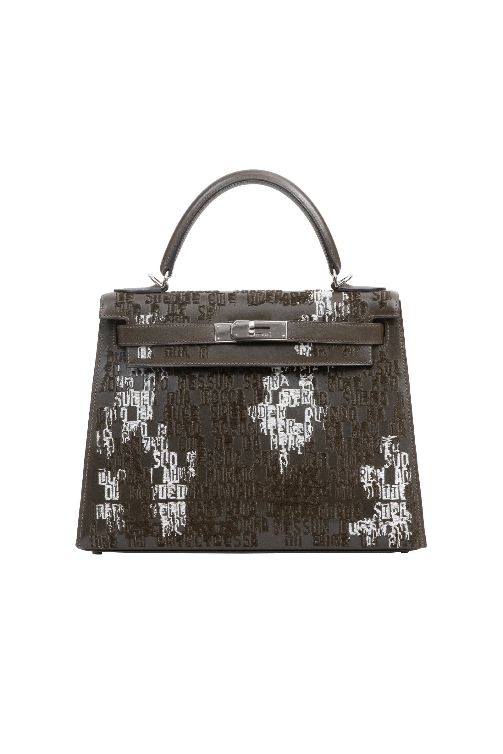 JAY AHR | Nessun Dorma - Hermes Kelly Sellier 28 Marie France Van Damme Olive Green 