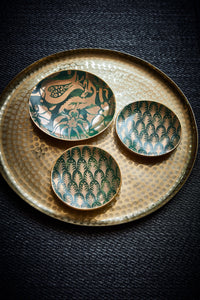L'OBJET | Fortuny Piumette Canape Plates (Set of 4) Marie France Van Damme 