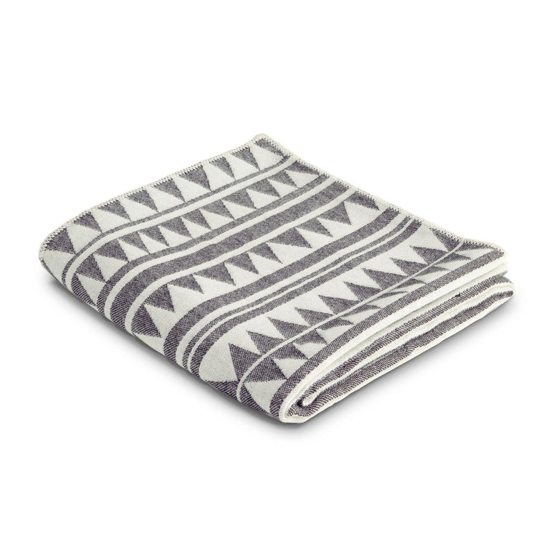 L’OBJET | Triangles Jacquard Throw L'Objet Marie France Van Damme 