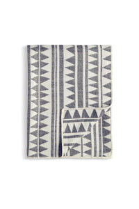 L’OBJET | Triangles Jacquard Throw L'Objet Marie France Van Damme Ercu + Grey 