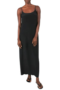 Long Crepe de Chine Cami Dress Marie France Van Damme 