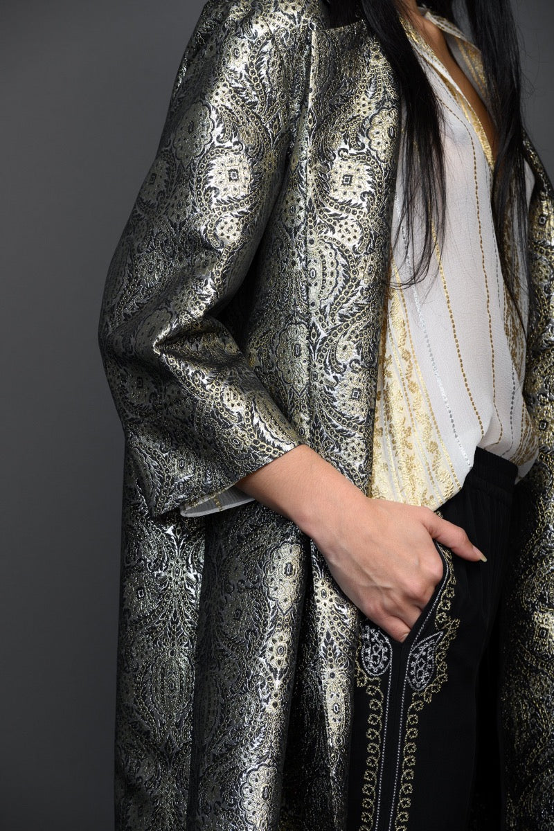 Long Oriental Trench Coat