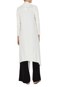 Long Silk Blend Michi Cardigan Knitwear Marie France Van Damme 