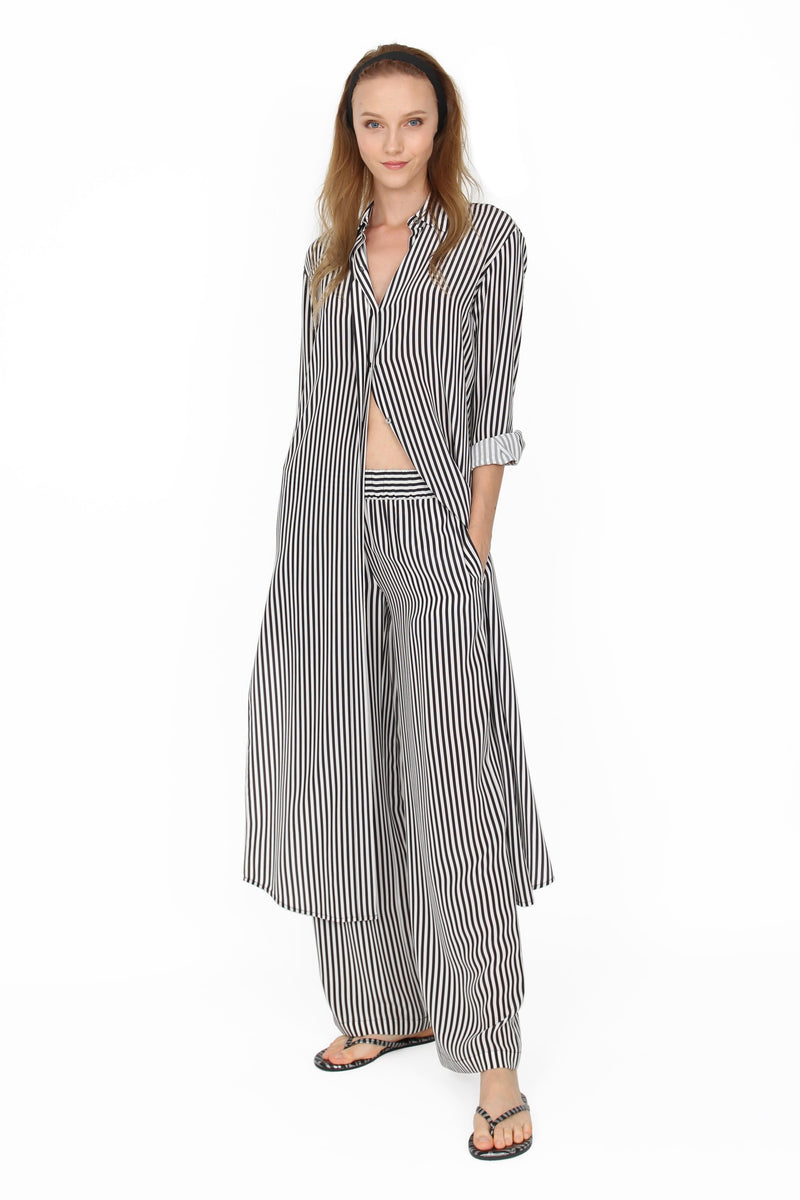 Maxi Button Down Dress Marie France Van Damme 