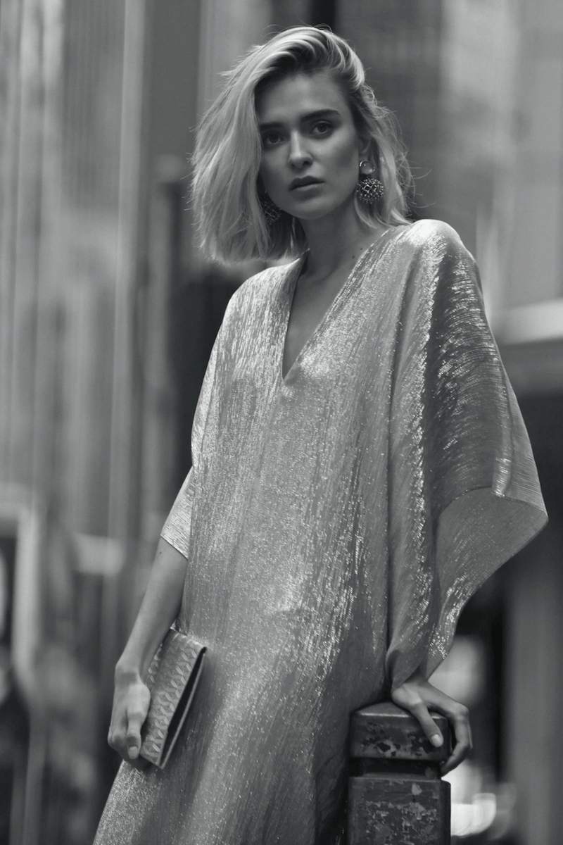 Metallic Boubou Caftans Marie France Van Damme 